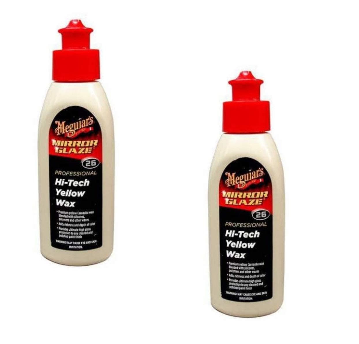 Meguiars Hi Tech Yellow Wax -100 ml-Pack of 2