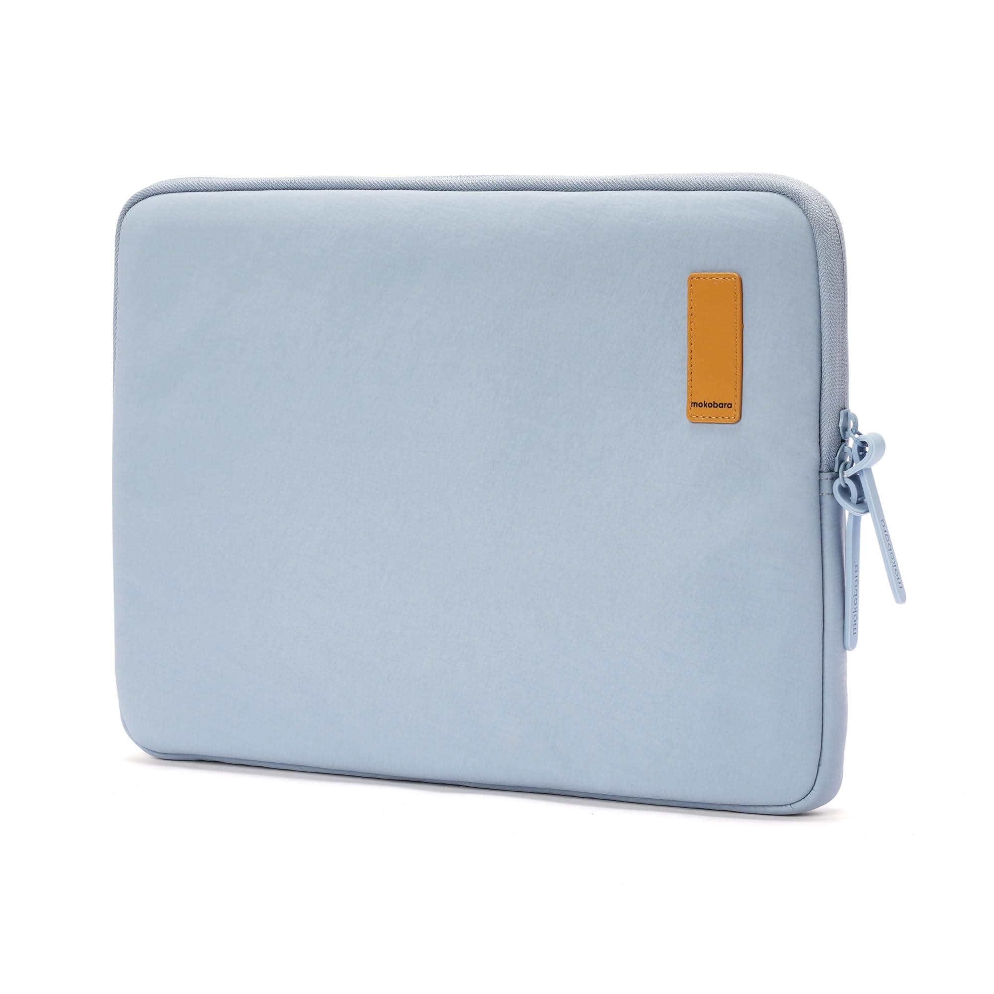 MOKOBARA Aisle Laptop Sleeve | Medium | Aerology Nylon | Compatible with 15.6" Laptops/MacBook | Lightweight Sleeve with Soft Microsuede Lining & Premium Zip Closure | Nice Ice (Sky Blue)