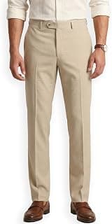 Peter England Men's Slim Fit Mid Rise Premium Formal Stretchable Knit Super Trouser | Comfort Lycra | 360-Degree Stretch