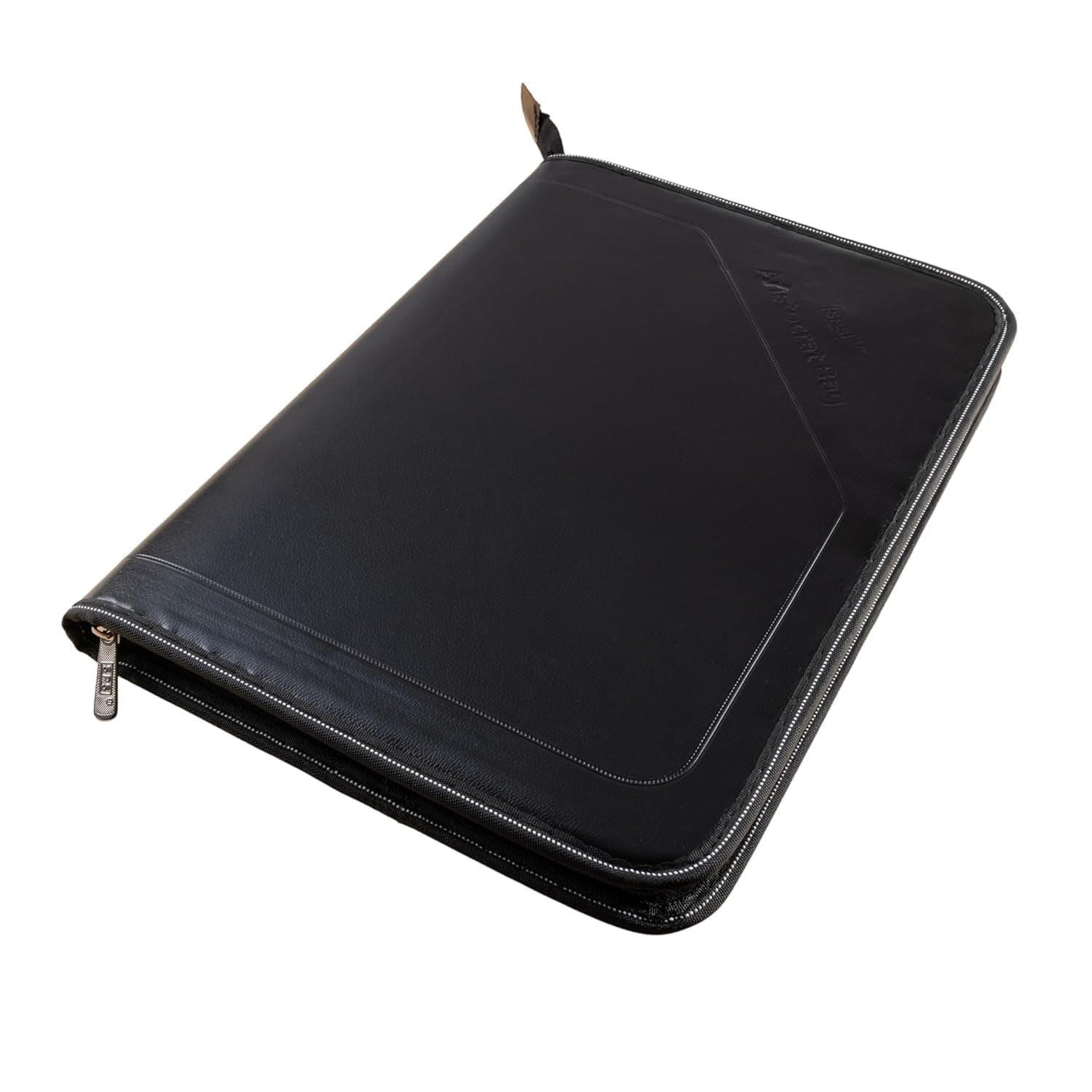 SPS PU Leather 36-Pocket A4 File Organizer – Professional Document Holder for Certificates, Legal Documents, Home, Office, School Use (Black)