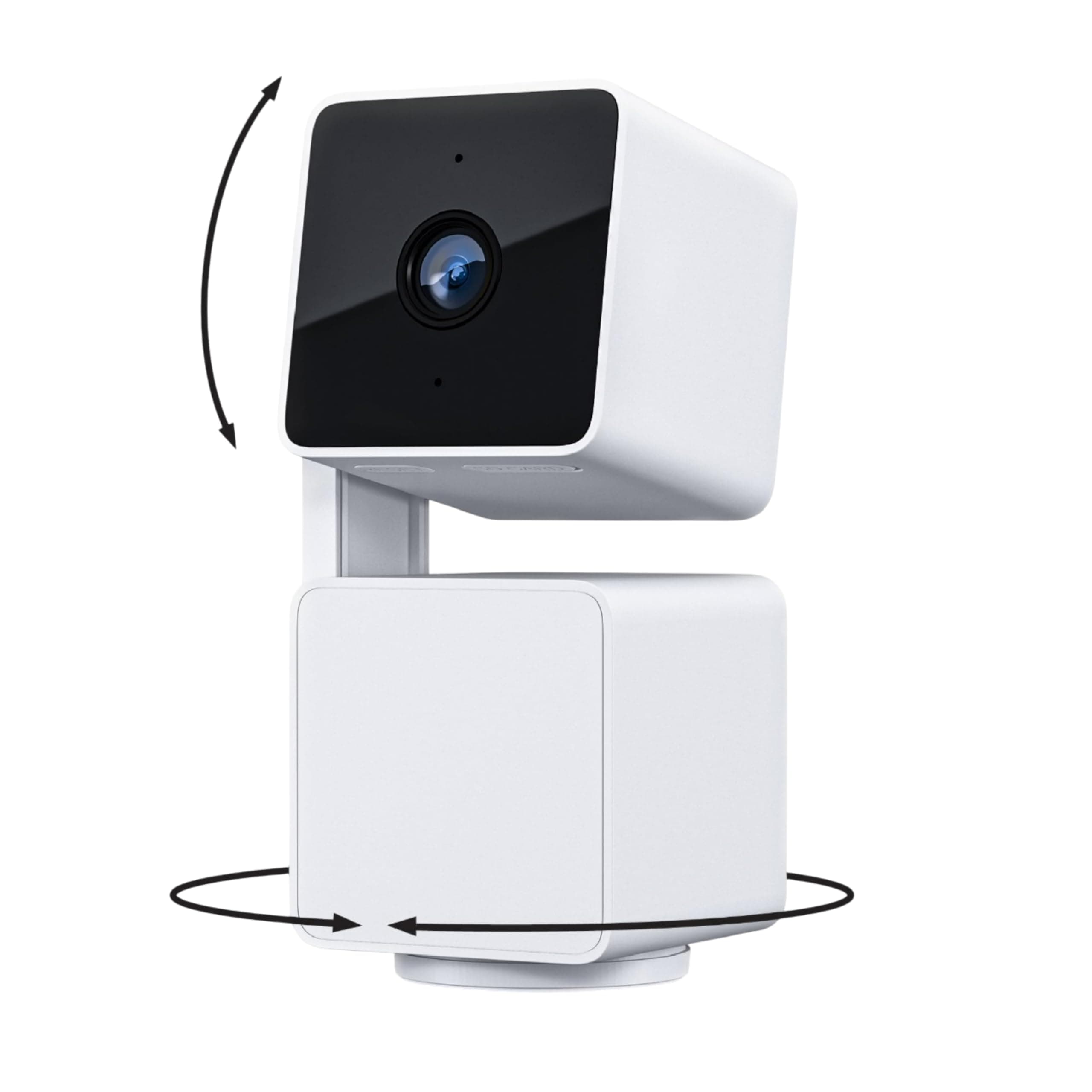 WYZE Cam Pan v3 Indoor/Outdoor IP65-Rated 1080p Pan/Tilt/Zoom Wi-Fi Smart Home Security Camera with Color Night Vision, 2-Way Audio, Compatible with Alexa & Google Assistant, White