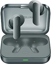 realme Buds Air 7,12.4mm Dynamic Bass Drivers,52Hrs Playtime,52dB Hybrid ANC,6 Mic ENC,45ms Low Latency,360° Spatial Audio,Hi-Res LHDC,IP55 Dust & Water Resistant,True Wireless TWS BT v5.4(Moss Green)