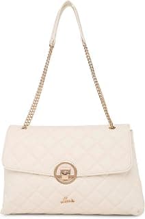 Lavie Women's Quilt Eden Flap Satchel Handbag for Women | Satchel Bag for Work | Ladies purse | Stylish Shoulder Bag | Gift For Women