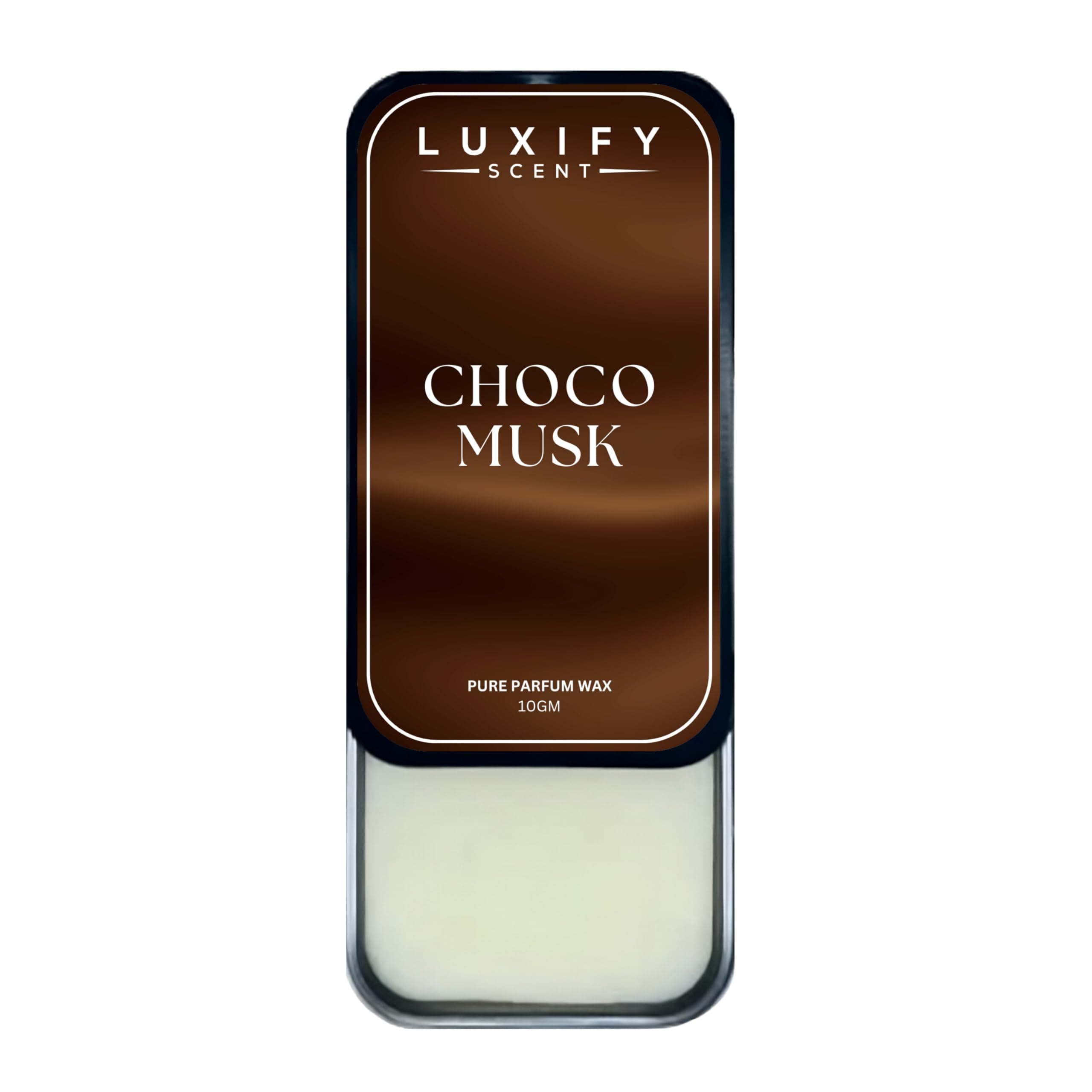 Luxify Scent™ Choco Musk Solid Perfume | Alcohol-Free, Non-Greasy Scent for Men & Women | Travel Fragrance Balm - 10g