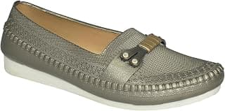 AJANTA Women's Waterproof PVC Belly Shoes | Slip-On Ballerina Ballet Flats | Lightweight Soft Cushioned Anti-Skid Comfortable Casual Office Walking Daily Wear Travel Rainy Season Monsoon Footwear | Casual Loafer Absorbing Footpad For Ladies