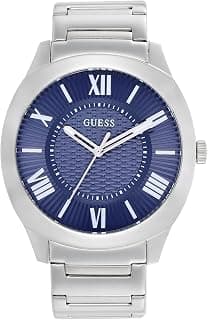 GUESS GBS Arc Men Blue Round Dial Analog Watch with Strap - GW0711G1