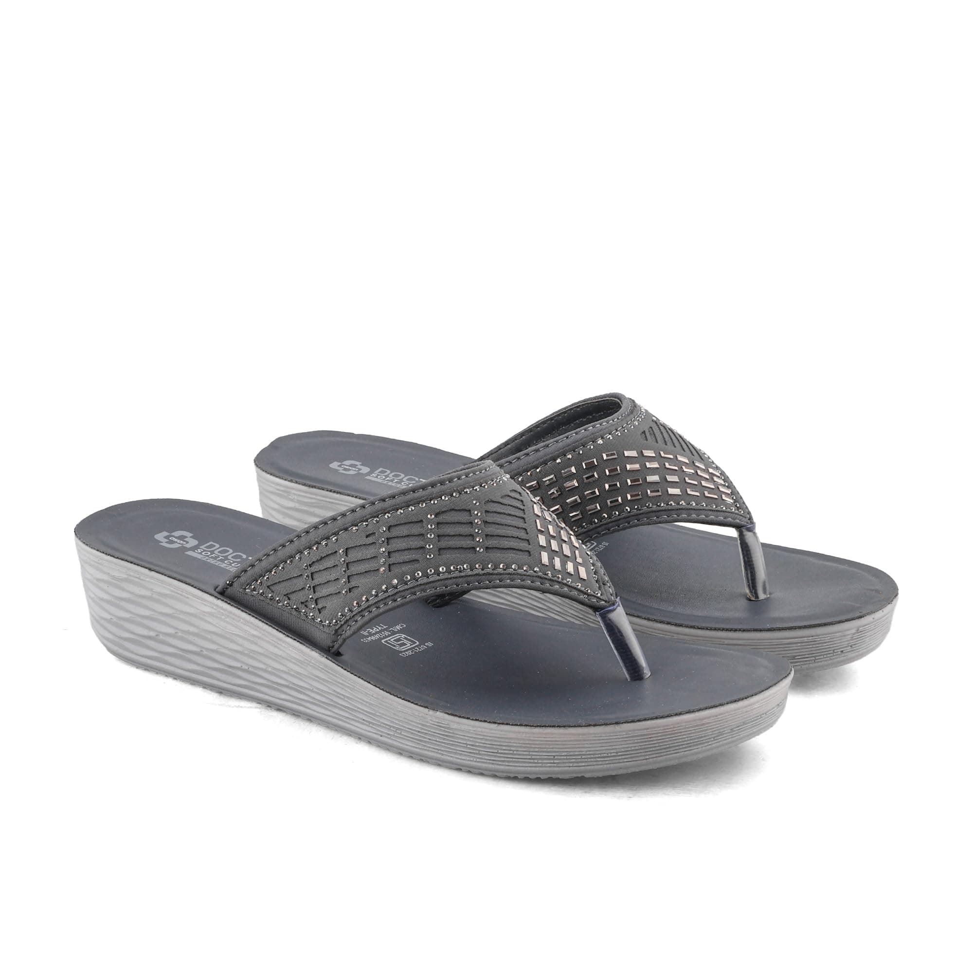 ASIAN CPL-03 Women’s Comfortable Slippers with Dr. Soft Cushion Footbed | Lightweight Design, Stylish Upper, Supportive for Casual, Home & All-Day Use