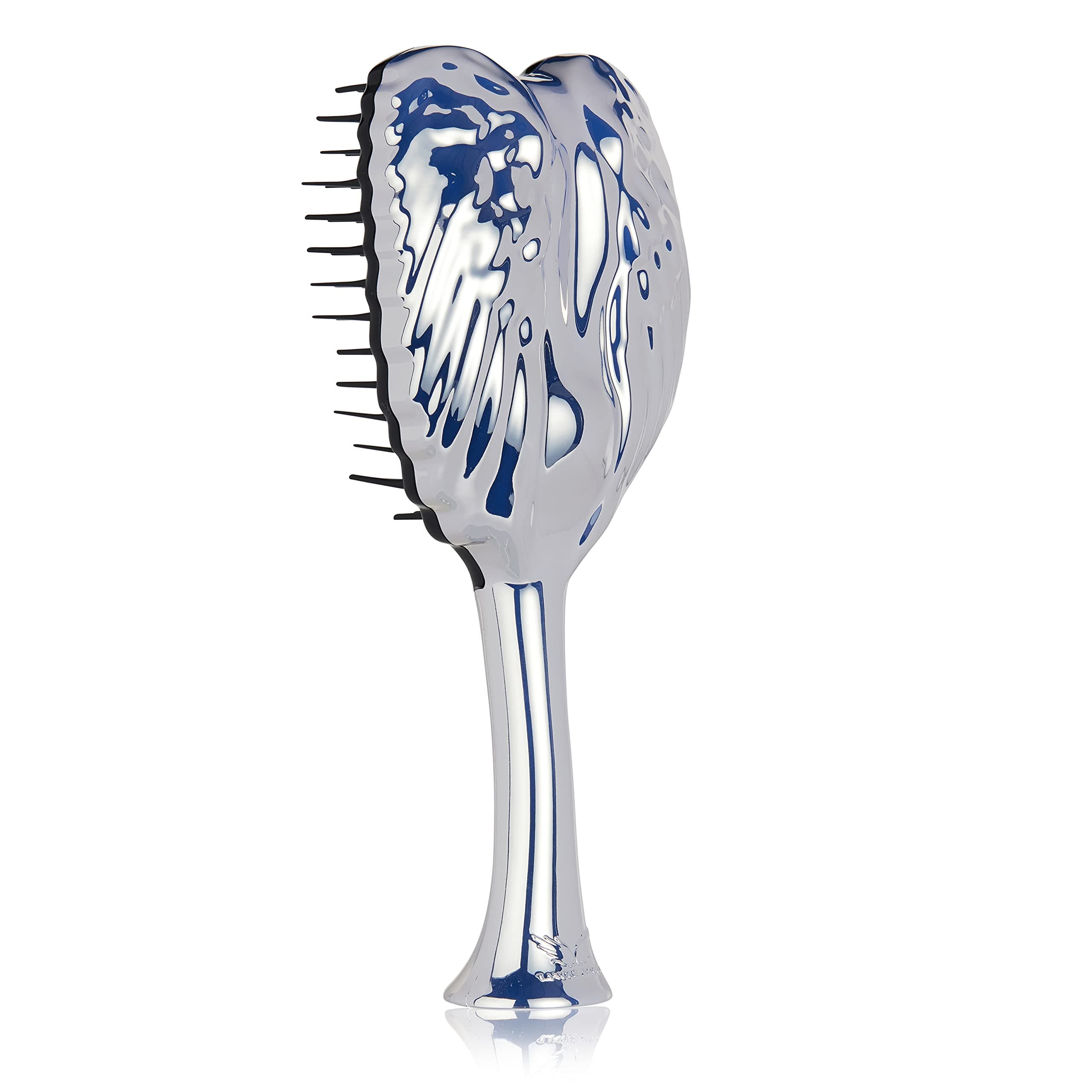 Tangle Angel PRO Detangling Hair Brush, Best detangler Comb for All Hair Types | White Chrome