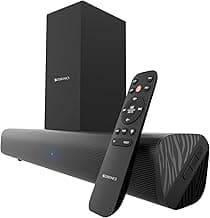 ZEBRONICS 90 Watts, Compact Soundbar, Home Theatre, Dual Driver Soundbar, 11.43cm Subwoofer, HDMI ARC, Bluetooth v5.1, Wall Mountable, Glossy Finish (Juke BAR 200A)