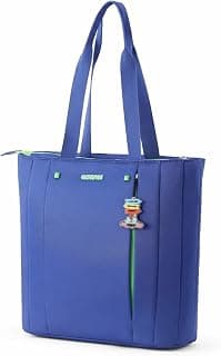 American Tourister Trippin | 18.0 Ltrs Tote Bag | 8 Smooth Wheels | Soft Case Polyester | Zipper Closure | 1 Years Global Warranty | Marlin Blue