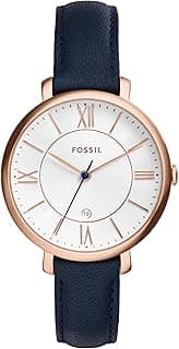 Fossil Women's ES3843 Jacqueline Analog Quartz Blue Watch