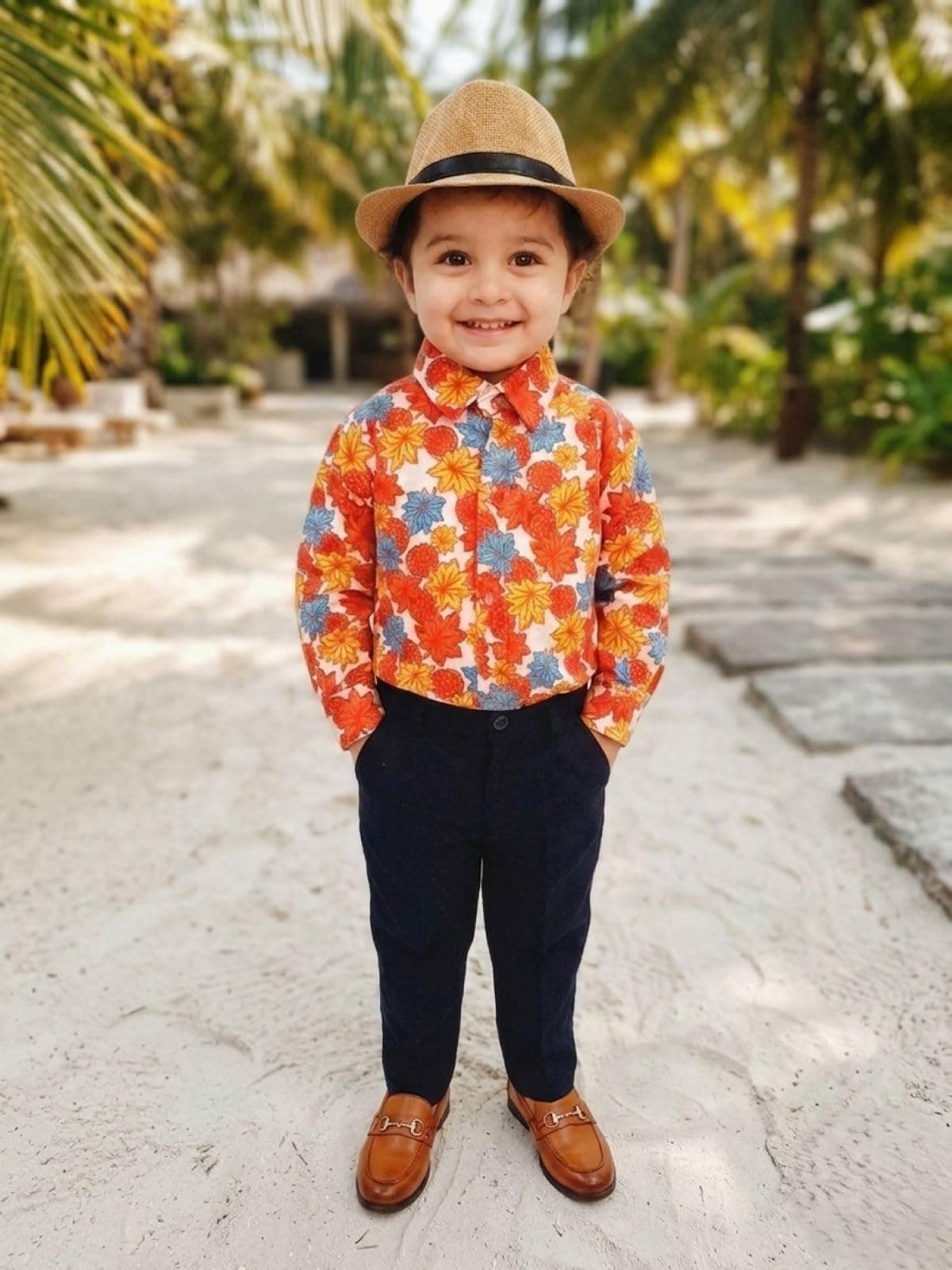 BookMyCostume Goa Boy With Hat Indian State Kids Fancy Dress Costume for Boys and Men 7-8 years