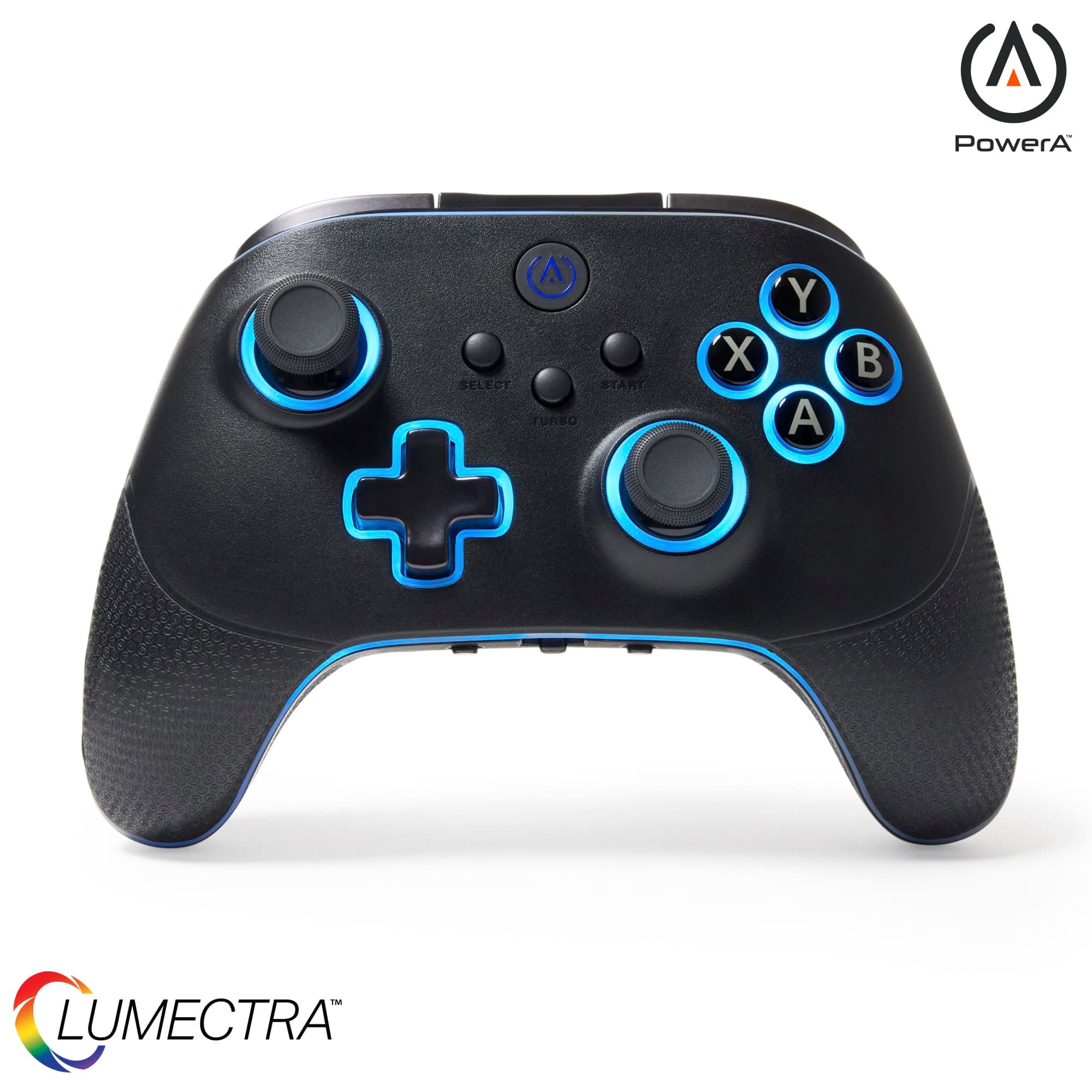 PowerA OPS v3 Pro Wireless Controller with Lumectra for PC, Cloud Gaming, Hall Effect Thumbsticks & Triggers, Big 1200mAh Battery, 6 Mappable Buttons, Mechanical Buttons, Customizable RGB Lights