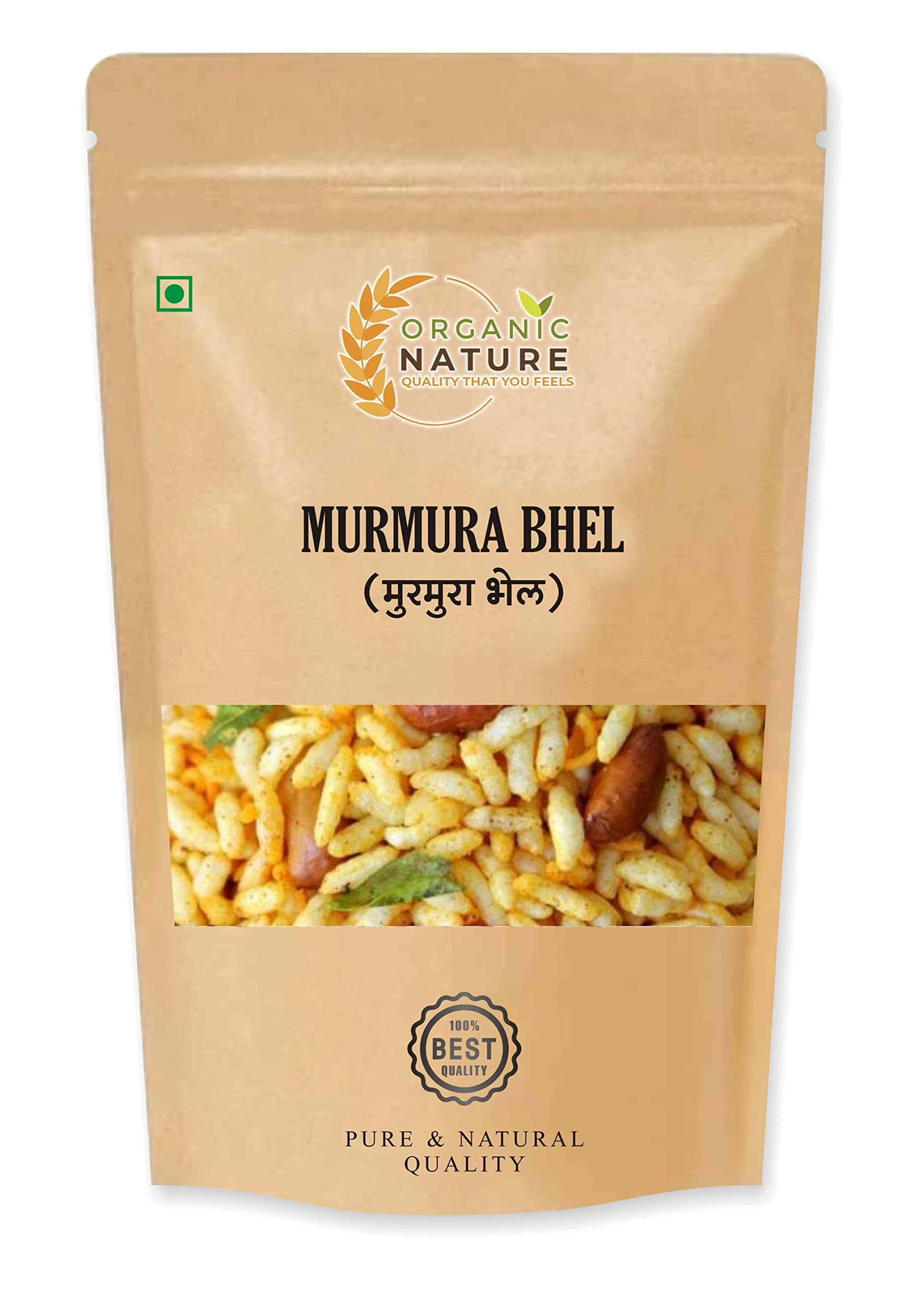 ORGANIC NATURE Puffed Rice Murmura|Bhadang|Khurmura (1000 GRAM)