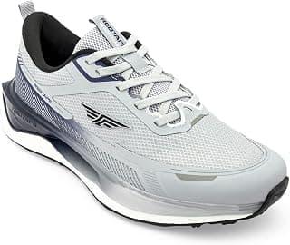 Red Tape Men's Sport Shoes Blue Mesh Round Toe Lace-Up All-Day Comfort