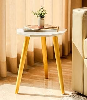 UHUD CRAFTS Home Decor Multipurpose Wooden Coffee Table/Centre Table/Side Table/End Table/Tea Table for Living Room,Bedroom, Balcony & Office - White