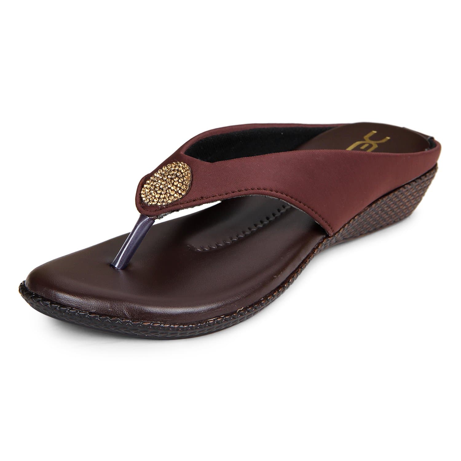 XE Looks Synthetic Leather Comfortable Flats for Women (Black/Beige/Brown/Cherry)