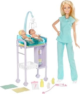Barbie Mb Reality Baby Doctor Playset, Multi Color