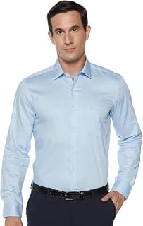 Arrow Blue Formal Shirt_ARAEOSH2749