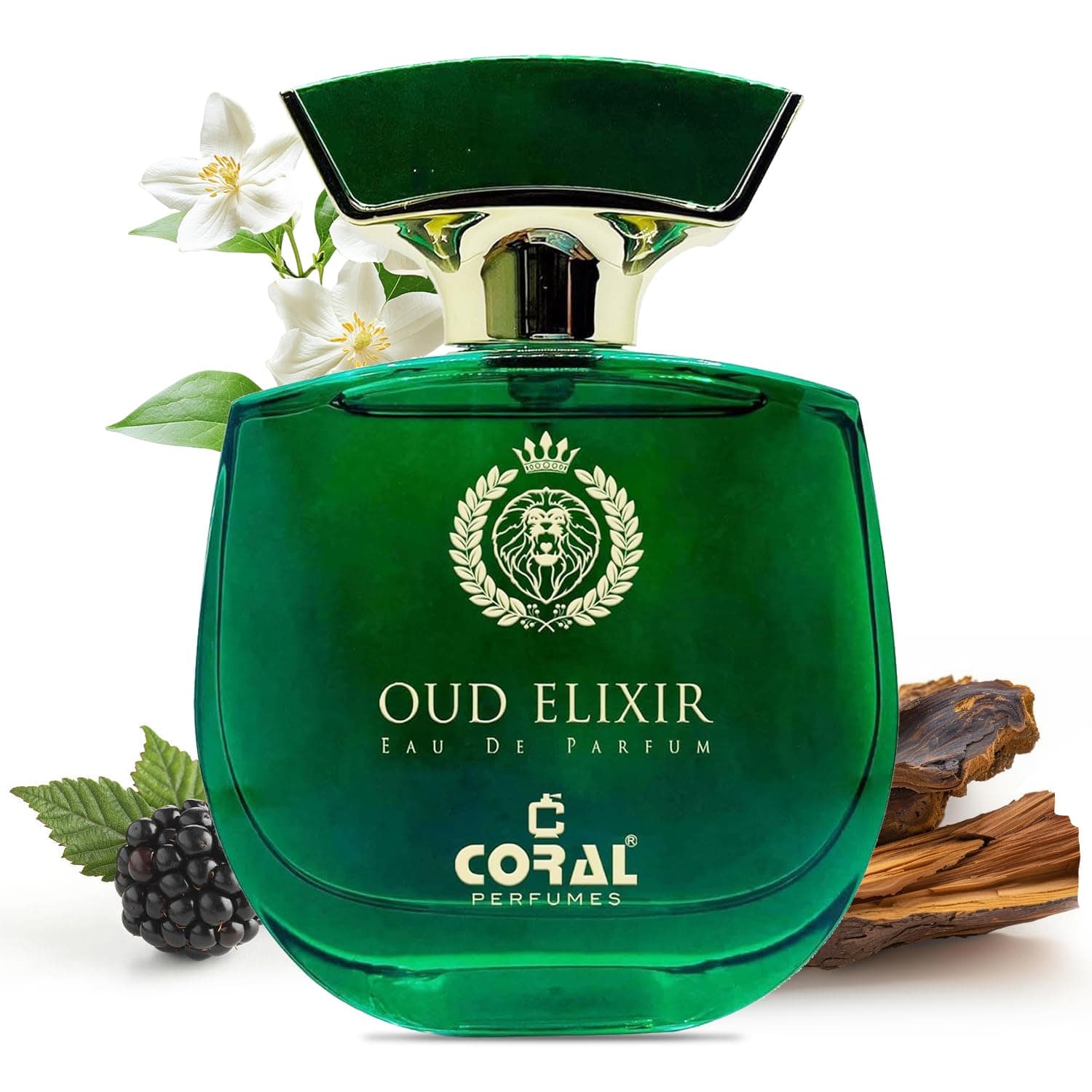 Coral Oud Elixir Unisex Perfume 100ml | Fruity Floral Oud Luxury EDP