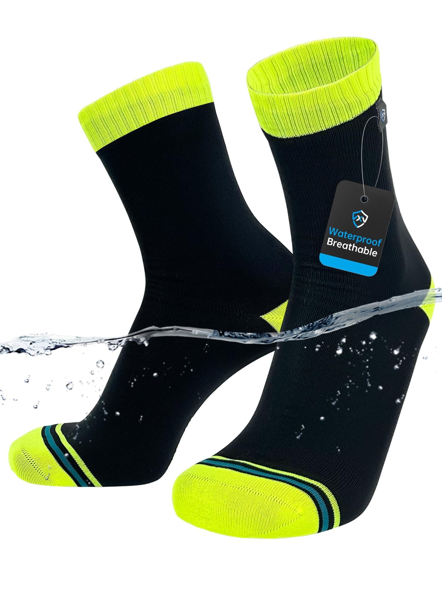 DexShell Ultralite Waterproof Socks | Waterproof below cuff; Moisture-permeable membrane; Walking, commuting & wet weather