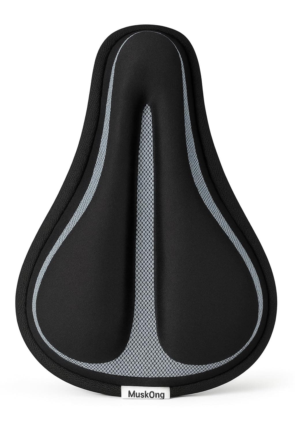 Advanced Gel Bicycle Saddle Seat Cushion Cover for Indoor Outdoor Cycling, Exercise Cycle - Soft and Washable, 100% Gel Material, Made in India