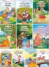 Moral Story Books for Kids (Illustrated) - English Short Stories with Colourful Pictures - Bedtime Children Story Book - 3 Years to 6 Years Old ... Aloud to Infants, Toddlers (Set of 10 Books)