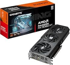 Gigabyte Radeon RX 9060 XT Gaming OC 8G Graphics Card - 8GB GDDR6, 128bit, PCI-E 5.0, 3320 MHz Core Clock, 2 x DisplayPort, 1 x HDMI, GV-R9060XTGAMING OC-8GD