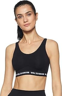 Van Heusen Women’s Slip-On Cotton Sports Bra | Full Coverage | Non-Padded | Non-Wired | Proactive Comfort Fit | Slip-On Easy Fit | High-Stretch Cotton | Breathable Fabric | Anti-Bacterial Tech | Color Fresh Technology | Keeps You Fresh | All-Day Active Comfort | Style 44006 | Available in Pack of 1 & 2