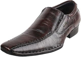 Mochi Men's Faux Leather Fashion Moccasin Loafer Shoes