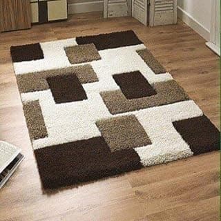Home Superfine Shaggy Carpet for Bedroom,Hall and Living Room (5x8 feet)