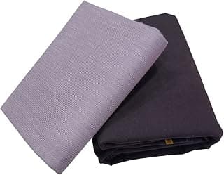 Raymond Fabrics Men's Poly Blend Shirt and Trouser Unstitched Fabric Set - Gift Pack (Multicolour_Free Size) 20004