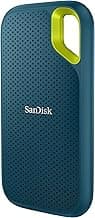 SanDisk Extreme 1TB Portable External SSD, 1050MB/s R, 1000MB/s W, 3m Drop Protection, IP65 Water/dust Resistant, PC,MAC & TypeC Smartphone Compatible, 5Y Warranty, Monterey Color