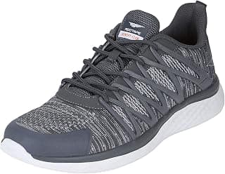 Red Tape Men Grey Walking Shoes