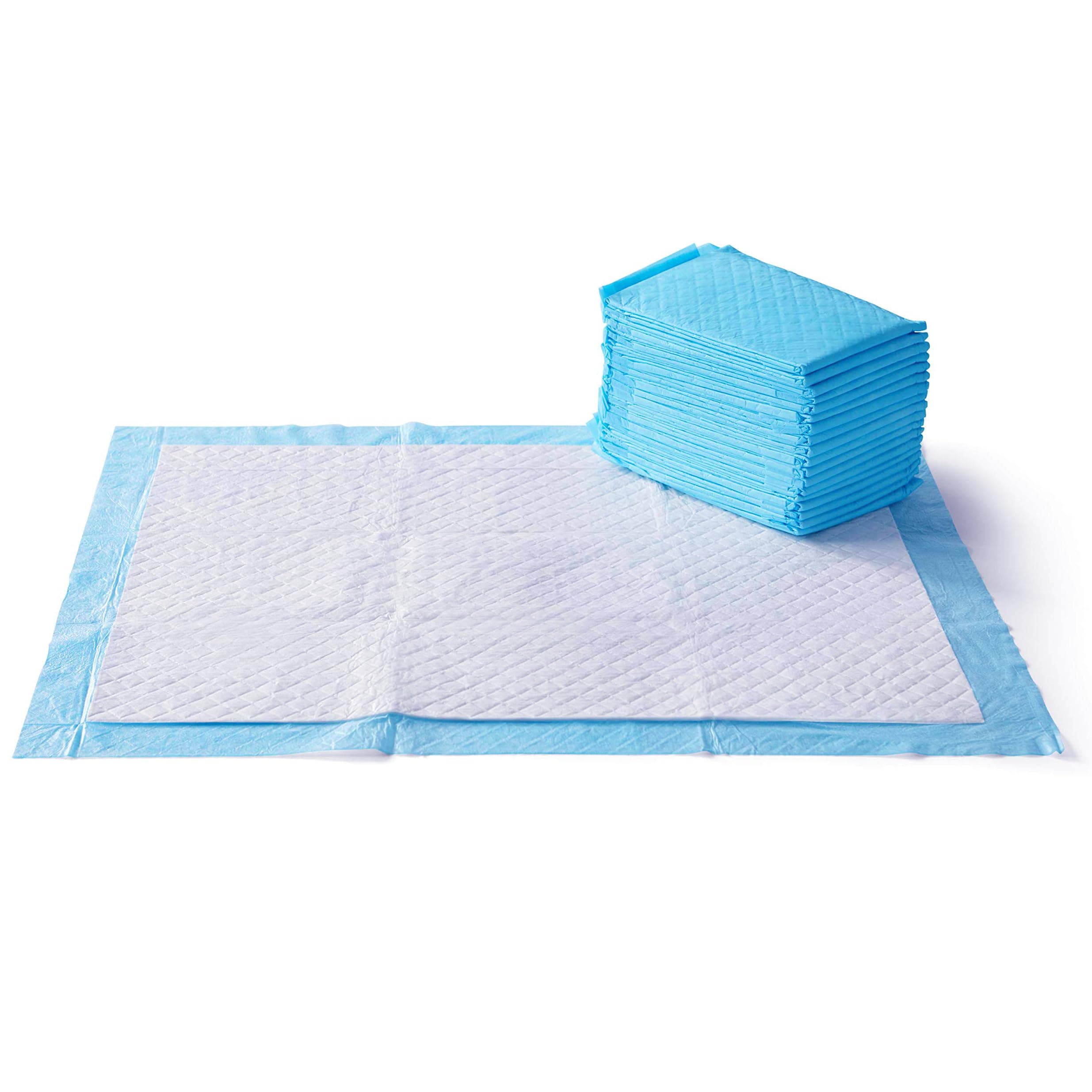 amazon basics, Pet Pee Pads for Potty Training | Heavy Duty Absorbency| XL Size 71 x 86 cm | 25 Pieces|Leak-Proof Quick Dry 5-Layer Design, for Large Dogs Breeds (Heavy Duty, XL Size, 25 Pads)