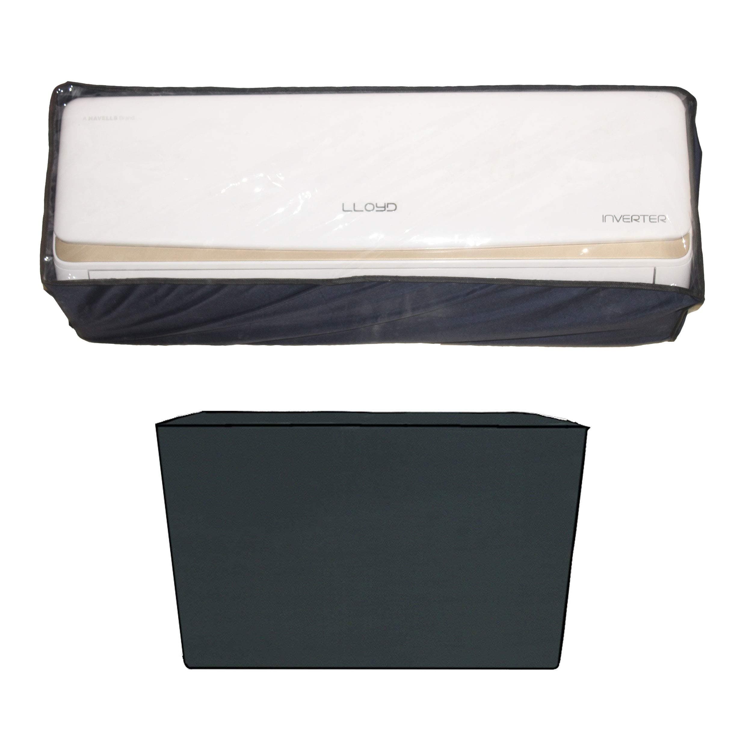 Stylista Ac Cover Set of Indoor and Outdoor Unit for 2 Ton Capacity (Blue)