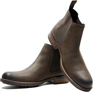 Hx London Men Stylish Formal and semi casual Slip-on Chelsea Boot