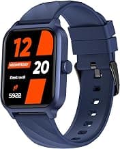 Fastrack Rider Plus Smart Watch for Man and Smart Watch for Women Latest with 1.83" Display, Fast Charge, Bluetooth Calling, 100+ Sports Modes, SpO2, IP68, Ideal for Boys and Girls (Blue)