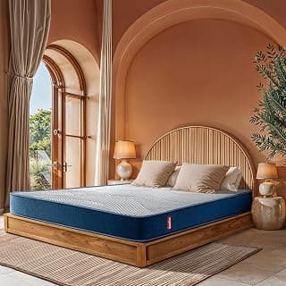 Duroflex LiveIn Duropedic - Doctor Recommended Orthopedic High Resilient, Memory Foam Single Bed Mattress, Roll Pack 5 Inch Single Size Medium Firm Mattress With Luxury Anti Microbial Fabric (72x36x5)