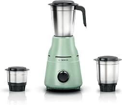 Bosch TrueMixx 750 W Mixer Grinder, 750W 3 Jar Green MG4413C4GI