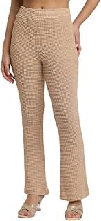 FOREVER 21 Women Textured Regular Fit Pants