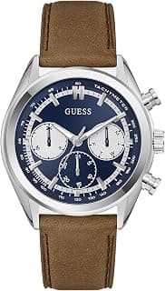 GUESS Dawson Blue Round Dial Analog Men's Watch - GW0972G1
