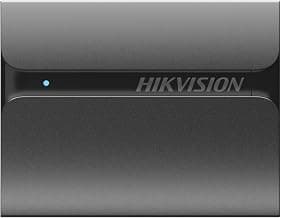 HIKVISION 1TB Portable External SSD, Ultra Slim Metal Body USB 3.1 with Shock & Drop Protection– Durable Design for Smartphone, PC, Mac, Gaming, Photographers & Content Creators, USB Type C, T300S