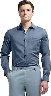 Arrow Men's Textured auto Press Shirt