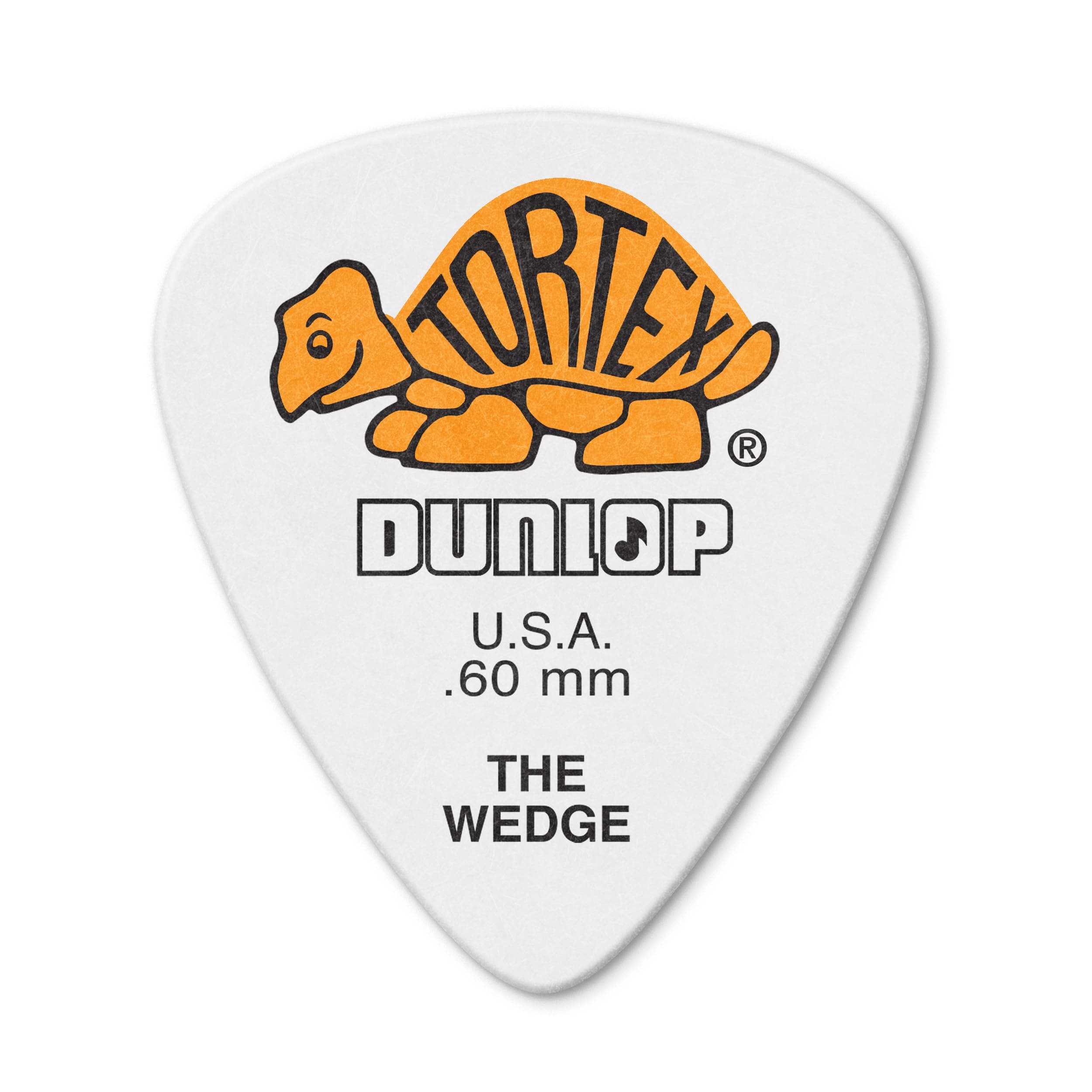 Jim Dunlop Guitar Pick Tortex Wedge .60mm (12 PK) 424P060