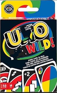 Arcade All Wild Cards Game Play with Family and Friends and Ideal for Parties, Travel, and Family Gatherings (Pack of 1)