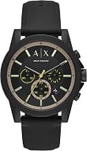 Armani Exchange Black Dial Analog Men's Watch