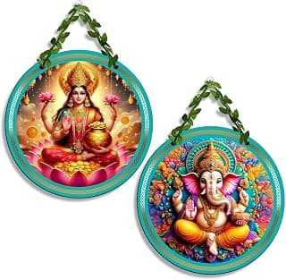 Sehaz Artworks Pooja Room Decoration Items | Temple Decoration Items | Mandir Decorations Items for Home | Home Decor Items for Hall | Wall Decor Items