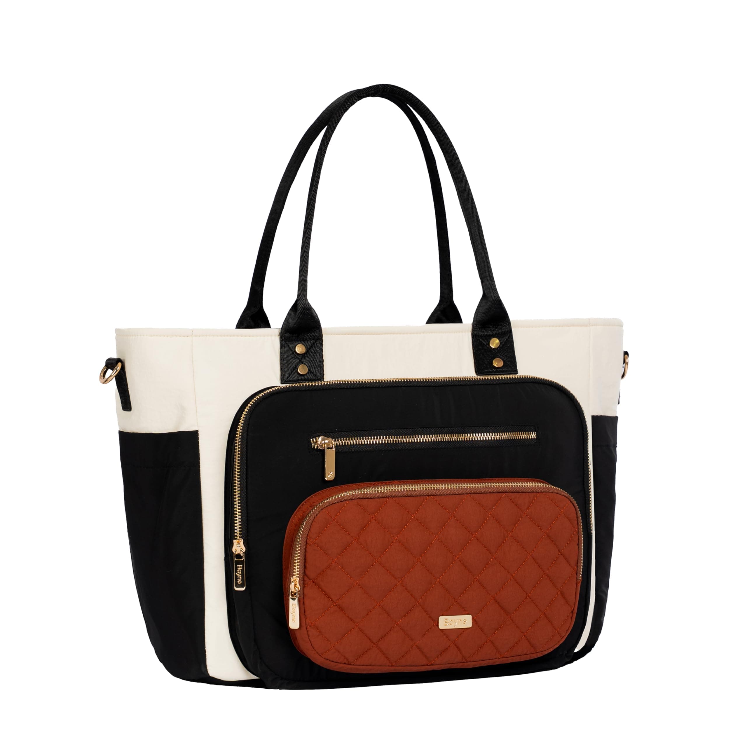 Bayne LargeTote Bag for Woman | Large Size Laptop Bags for Women Office Use | Waterproof Handbag for Women | Elegant Office Bag for Woman | 13 inch Laptop