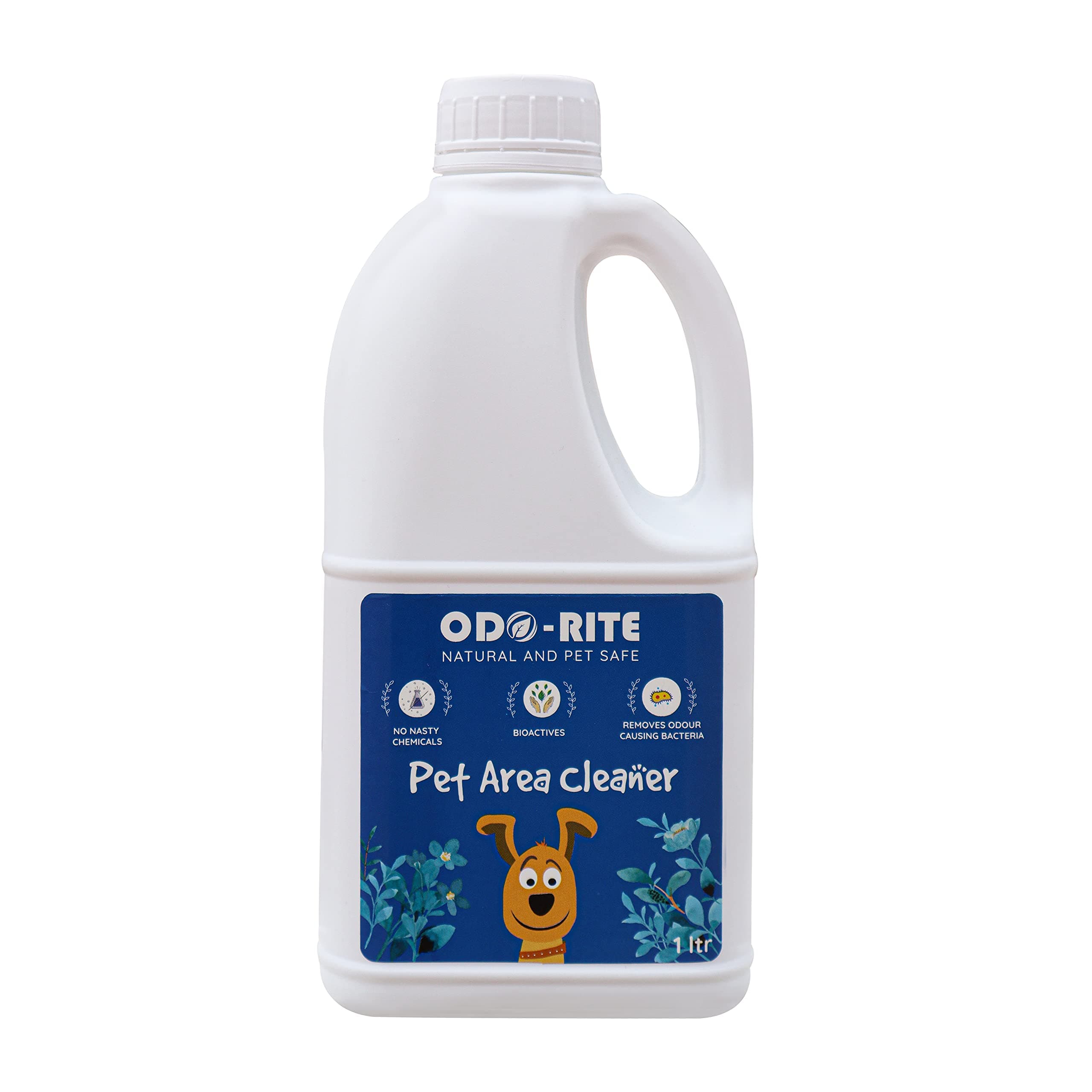 ODO-RITE Pet Area Cleaner/Kennel Wash/Kennel Cleaner/Pet Floor Cleaner/Bio-Technological Pet Floor Cleaner/Natural/Pet & Child Safe Floor Cleaner (1000 ml)